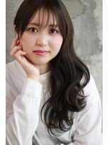 ヘアーデザイン ユーケー(Hair design Yu K)&nbsp;チェスナットブラウン×艶ロング×ましゅまろウェーブ