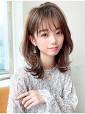 ヘルシーレイヤー/大人ボブ/ひし形シルエット/白髪染め