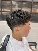 【LUDLOW BROS.】田宮 ツーブロック ハイライトカラー