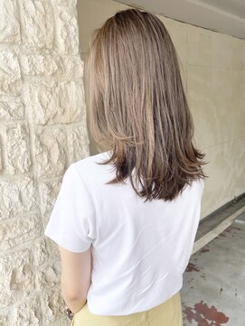 トマト(TOMTO) 【HOSSY】くびれミディ☆小顔外ハネミディアム20代30代40代