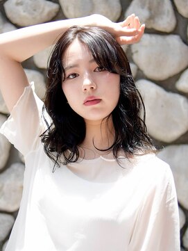 ビューティービースト 大名店(beauty:beast) 切りっぱなしミディアム