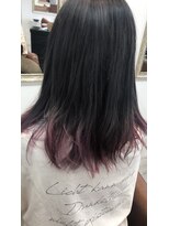 ヘアーリゾート ラ シック(hair resort La chiq)&nbsp;ダークグレージュ/すそカラー