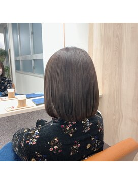 トゥーリ 浜町店 長崎(tuuli) ラテベージュ×ミニボブ