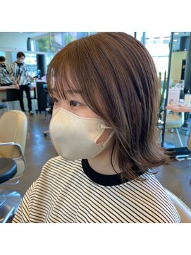 ディフィーノ 青山(DIFINO) 【DIFINO 青山】シンプル♪外はねレイヤーボブ