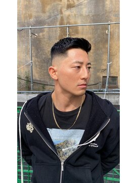 ドルクス 日本橋(Dorcus) 日本橋　男前　スキンフェードショートスタイル