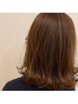 ヘアブランコブランコ 横浜(hair blanco_blanco)&nbsp;似合わせカット/くびれヘア/デザインカラー/艶ボルドー[横浜駅]