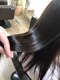 カットハウス サン(CUT HOUSE SUN)の写真/くせ毛にお悩みの方へ◎マイクロバブルでくせ毛を抑え、ノートリートメントでも驚きのツヤ感と手触りに！