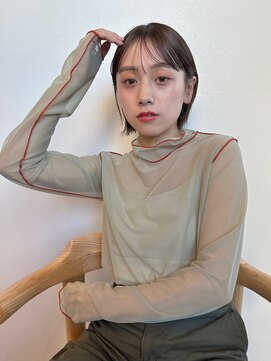 イミ(imi) 大人ボブ/似合わせカット/透明感カラー/シースルーバング[登戸]