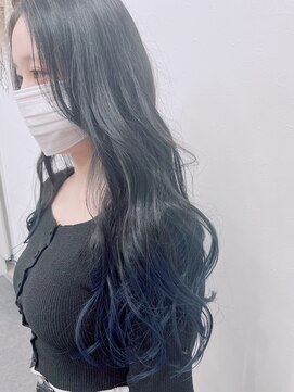 ダンクレスト(Daan Crest) 【グラデーションカラー】×【ブルーブラック】