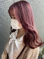 ヘアアンドビューティー クローバー(Hair&Beauty Clover) pink×pink