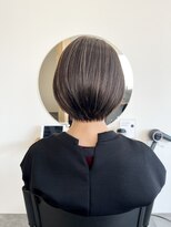 アノネ(anone)&nbsp;髪質改善カラー×ハイライト×ショートボブ