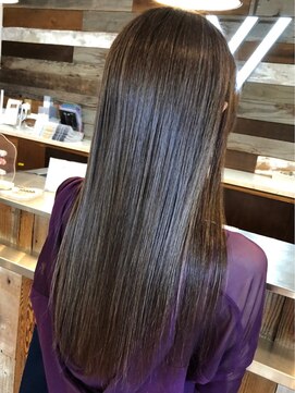 サンタフェ 岐阜島店(Santa'Fe) Santa'Fe式髪質改善◎艶髪ストレート