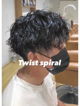 バランス ヴィヴィ(BALANCE vivi) 人気メンズスタイル☆☆☆ツイストスパイラル/ツイストパーマ