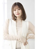 トティア 堀江(Totia)&nbsp;【Totia堀江】大人カジュアルボブ×カーキベージュ