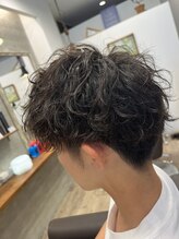 フィネス ヘアーデザイン(finesse hair design) 波巻き× perm