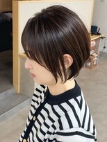 トト 船橋店(toto.)&nbsp;黒髪/グレーベージュ/レイヤーロング/前髪パーマ[西船橋/津田沼]