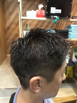 ピース(peace) 3ミリ刈り上げ