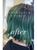 20代30代40代50代☆根本白髪染め・毛先ブリーチデザイン