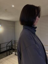 リバレッジ 広尾(Leverage)&nbsp;海外風重めボブ【広尾/恵比寿】担当：柴崎