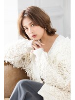 トティア 元町三宮(Totia) 【Totia元町・三宮】ニュアンスボブ×カーキベージュ