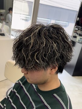 エデアンホンテン メンズサロン(EDEAN 本店 (旧:EDEAN 上通)) 熊本メンズサロン 波巻きスパイラル 波巻きパーマ