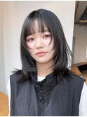 アッシュブラックレイヤーロンググレーベージュ_ba483981