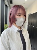 ピンク×ウルフ【町田/韓国ヘア】