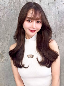 シーシンジュク 新宿南口(Sea shinjuku) 韓国風前髪×レイヤーカット【新宿/前髪/レイヤーカット】