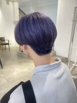 ゼスト パーク(ZEST PARK)&nbsp;センターパート/メンズカット/メンズカラー【タマキ】