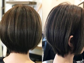 ドルチェ(dolce)の写真/≪白髪が気になる大人女性へ≫ダメージを抑えながらお洒落に白髪ぼかしを＊お悩みも是非ご相談ください！