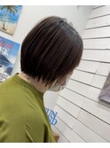+*~ストレート施術【丸いショートボブ】~*+