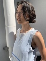 ノーカ 代官山(nohka)&nbsp;クセ毛を活かした切りっぱなしBob