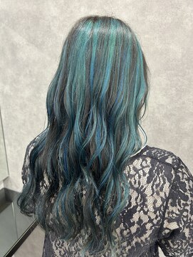 プライズ 成増店(prize) グリーンハイライト ダブルカラー 成増地下鉄成増