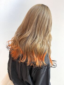 シモキタジャムズ フォックスカラー*裾カラー/デザインカラー/フリンジ