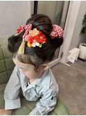 【立川CRES吉岡俊】七五三ヘアセット　日本髪