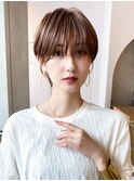 大人可愛い20代30代40代50代小顔ショートボブナチュラルショート