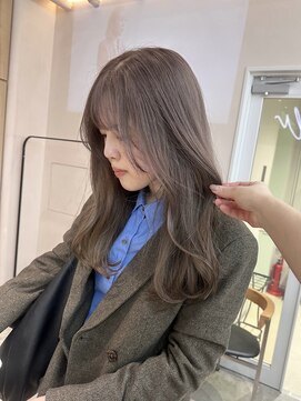 ウェイズトウキョウ 新宿店(Ways TOKYO) シークレットハイライトで作る、くすみベージュ