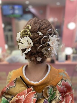 ヘアーサロン ラプンツェル(hair salon Rapunzel) 着物アップ