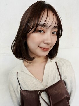 トリコ ショップアンドヘアサロン(tricot shop hair salon) 大人ふんわりボブ/やわらかボブ/小顔カット