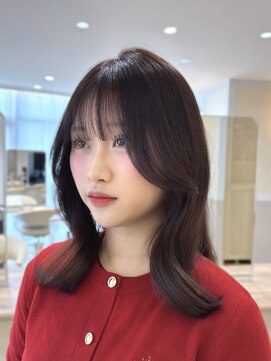 ジーナ 渋谷本店(Zina) ＊大人可愛い＊透け感チョコレート