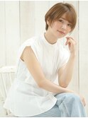 女性らしさ満点なショート