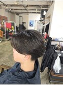 毛流れセンターパート