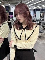 ユーフォリア 渋谷グランデ(Euphoria SHIBUYA GRANDE)&nbsp;ピンクラベンダー　ピンクベージュ　ハイトーン　ブリーチカラー