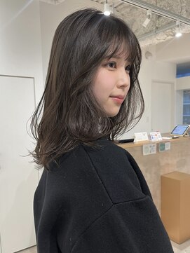 ノウハウ タニマチ(KNOWHOW tanimachi) ふわっとレイヤー/グレージュカラー/ワンカールレイヤー