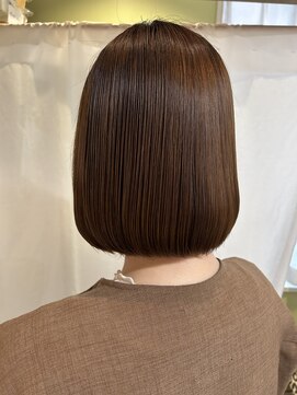 トゥーリ 大野城下大利店(tuuli) ナチュラル上品。大人の艶ボブ