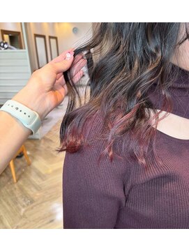 フラン(flan) エンドカラーでさりげなくオシャレ【安武】