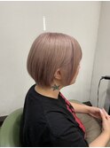 ハイトーン×パールピンクで叶える透明感