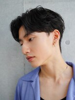 レタッチ バイ フィフス 銀座(RETOUCH by fifth) 新橋フェザーパーマスパイラルパーマセンターパート毛流れパーマ