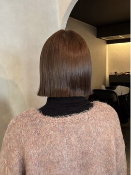 ユッカ 梅田(YUCCA) 【 YUCCA 】大人可愛い20代30代ぷつっとボブ/ボブカット