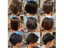 アンノーン(UnowN)の雰囲気(ショートスタイル、切りっぱなしボブ、メンズパーマなんでもOK♪)